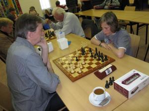 IMG_3391 Bart tegen sparringpartner Gerard Dijkstra