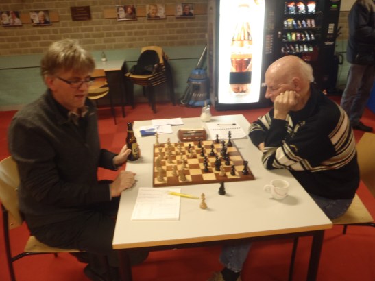 Ruud als laatste. Maar dit keer hadden we al gewonnen.