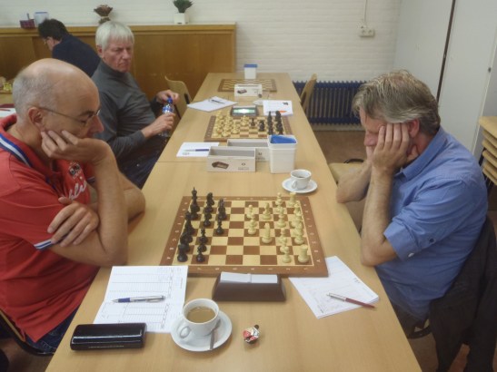 Drie kanshebbers op het kampioenschap bij elkaar