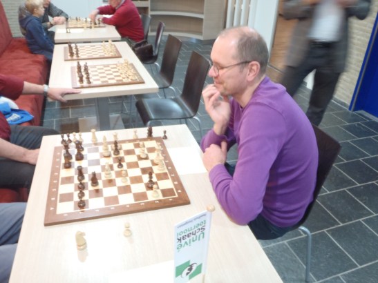 Willem heeft ondanks verlies nog pret.