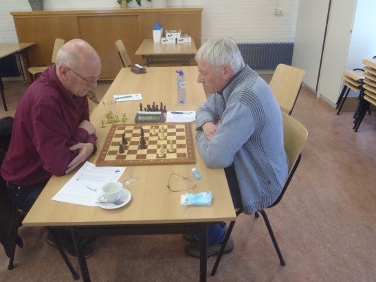 Arie als laatste bezig om deze stelling te winnen.