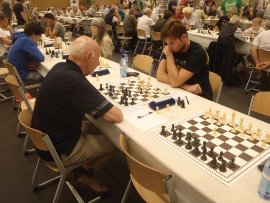 Ruud, stelling na de witte zet Te5xPd5.