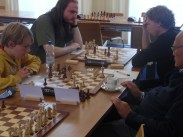 Marcel staat steeds beter