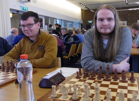 Almar en Marcel naast elkaar