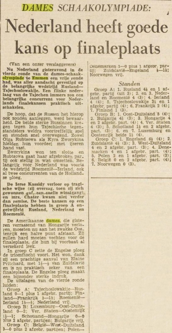 dames olympiade emmen 1957 democratisch- sosialistisch dagblad (2)