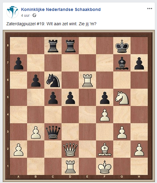 KNSB zaterdagpuzzel#19