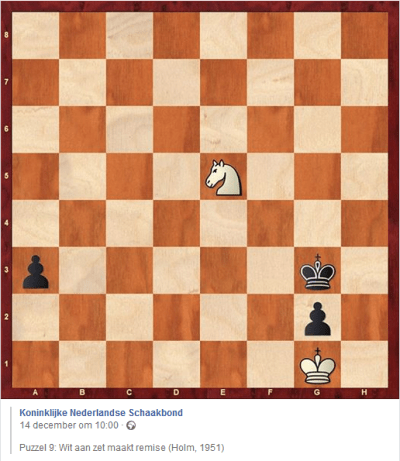 zaterdagpuzzel eindspel 9