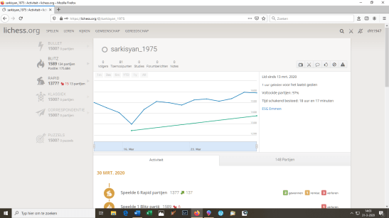 vervolg voor uitdagen van speler