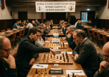 Chess players competing in the ESG internal competition, season 2024/2025